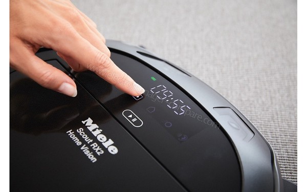 MIELE Scout RX2 Home Vision - Vue des commandes