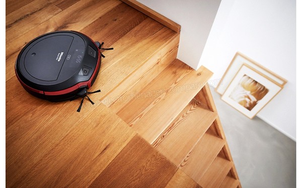 MIELE Scout RX2 - D&eacute;tection de marches d'escalier