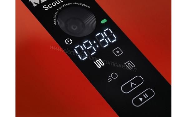 MIELE Scout RX1 Red - Zoom sur les commandes