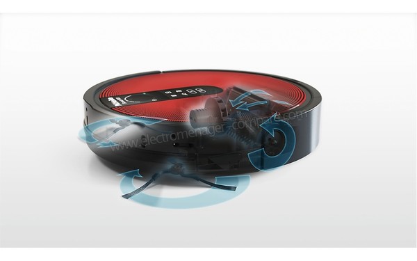MIELE Scout RX1 Red - Syst&egrave;me de rotation des brosses