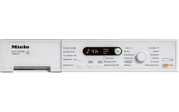 MIELE T 8822 C - Panneau de commandes