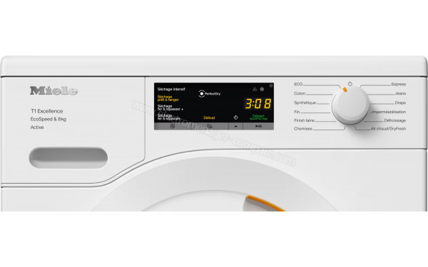 MIELE TCA 520 WP - Panneau de commandes