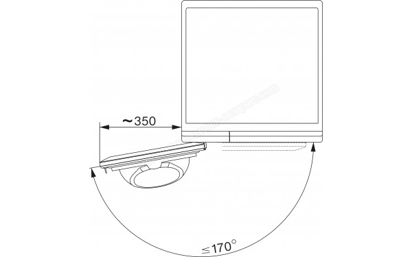MIELE TCA 520 WP - Dimensions