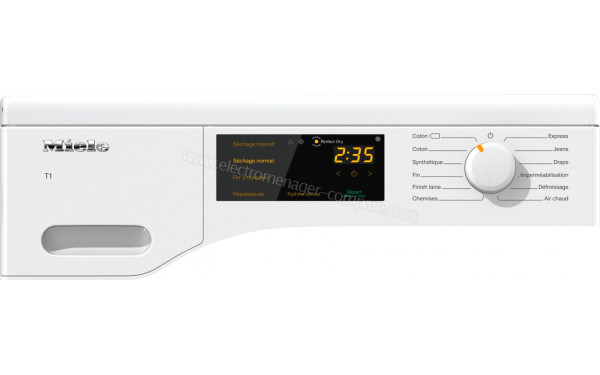 MIELE TCB 140 WP - Panneau de commandes