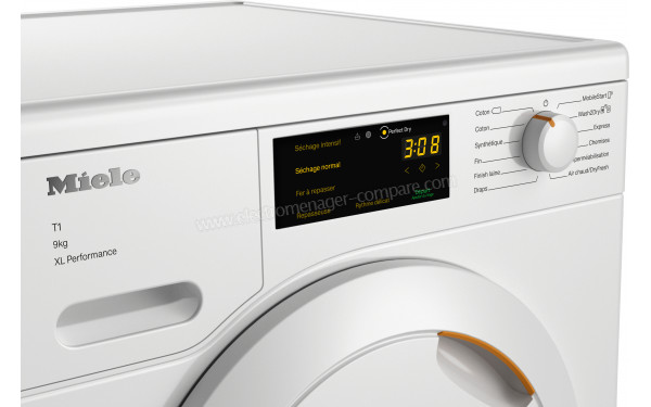 MIELE TCC 364 WP - Panneau de commandes