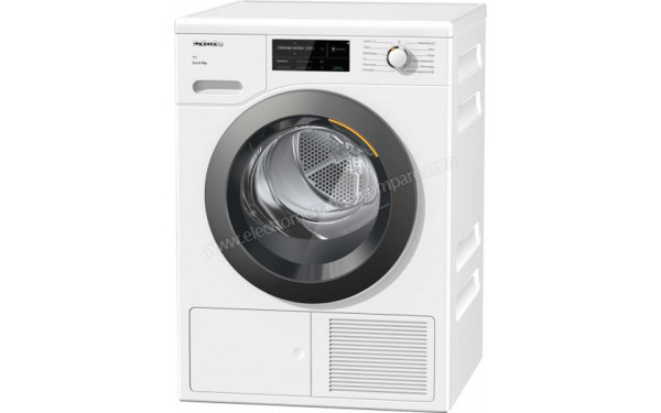 MIELE TCJ660WP - Vue 3/4 droite