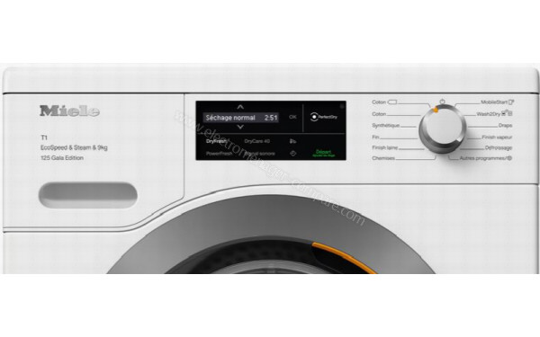 MIELE TCL680WP - Panneau de commandes