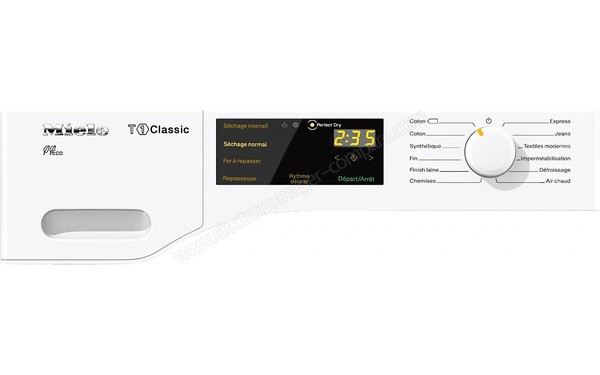 MIELE TDB 120 WP - Panneau de commandes