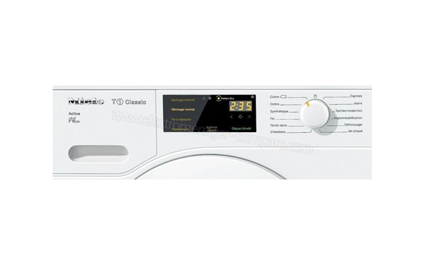 MIELE TDB 220 WP - Panneau de commandes (cr&eacute;dit : Boulanger)