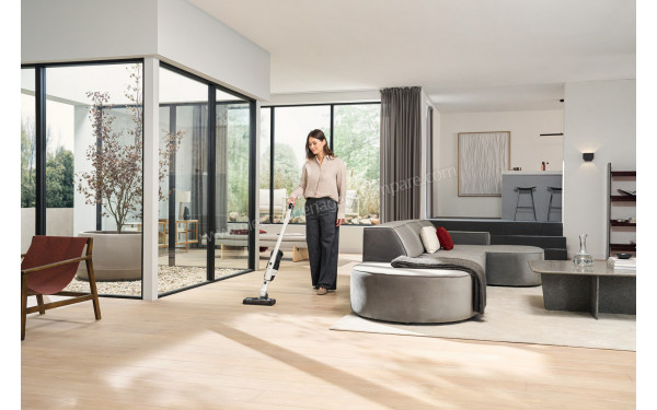 MIELE Triflex HX3 Blanc Brillant - Mise en situation