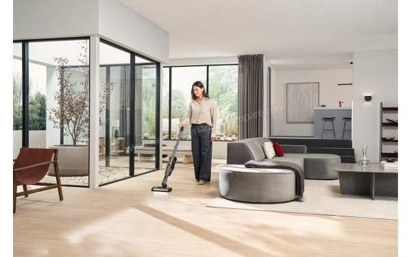 MIELE Triflex HX3 Hardfloor Gris ch&acirc;teau SWDL0 - Mise en situation