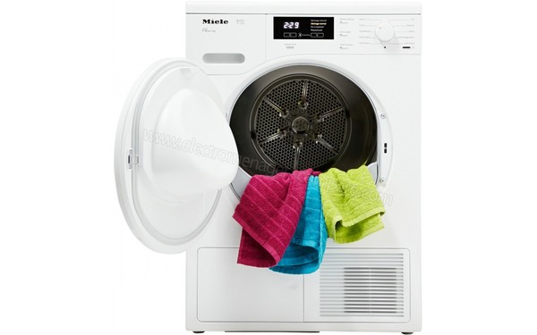 MIELE TKB 140 WP - Vue de face hublot ouvert (cr&eacute;dit : Boulanger)