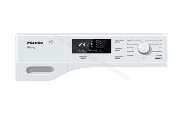 MIELE TKB 150 WP - Bandeau de commandes (cr&eacute;dit : Boulanger)