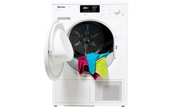 MIELE TKB 540 WP - Vue de face hublot ouvert (cr&eacute;dit : Boulanger)