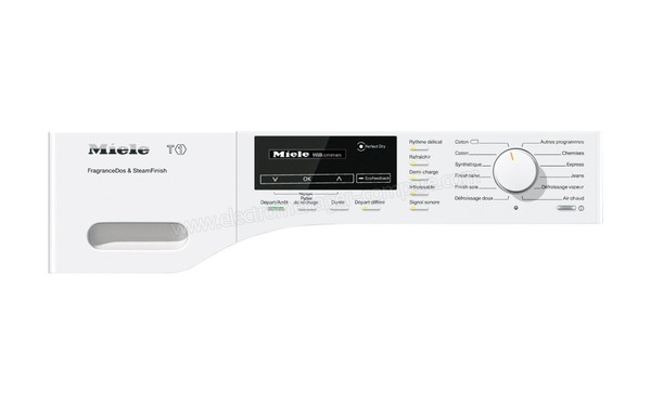 MIELE TKG 440 WP - Panneau de commandes