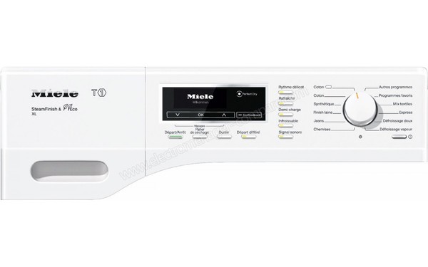MIELE TKR 650 WP - Panneau de commandes