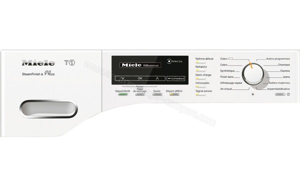 MIELE TMG 640 WP - Panneau de commandes