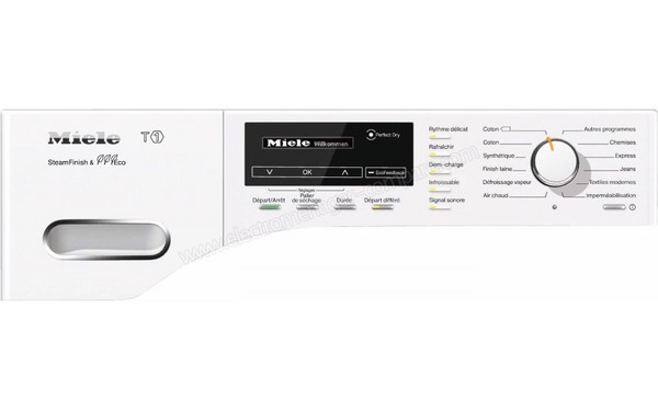 MIELE TMG 840 WP - Panneau de commandes