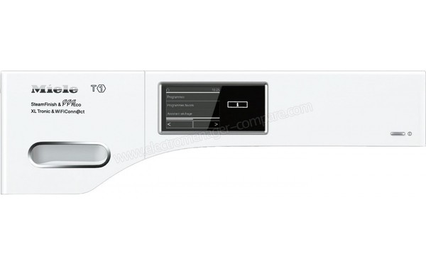 MIELE TMV 843 WP - Panneau de commandes (cr&eacute;dit : Boulanger)