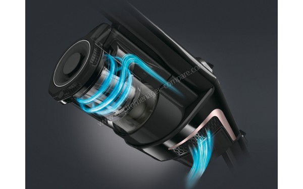 MIELE Triflex HX1 Noir Cat&Dog SMML0 - Technologie Vortex