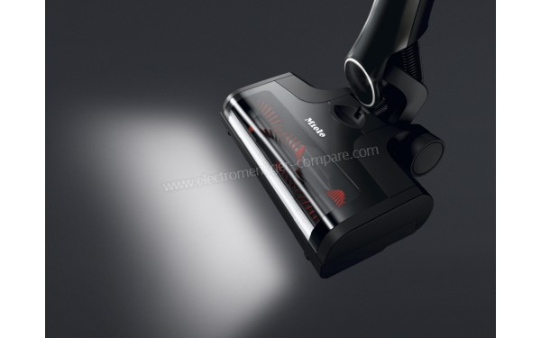 MIELE Triflex HX1 Noir Cat&Dog SMML0 - Electrobrosse avec &eacute;clairage BrilliantLight