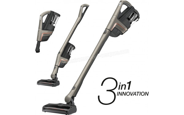 MIELE Triflex HX1 Gris Power SMUL5 - Vue des 3 modes d'utilisation