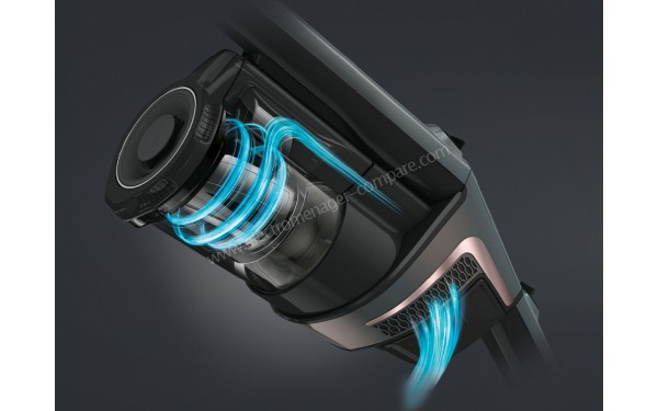 MIELE Triflex HX1 Marron Pro SMML0 - Technologie d'aspiration