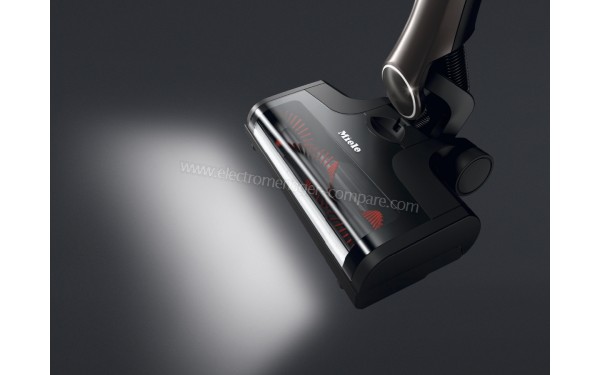 MIELE Triflex HX1 Marron Pro SMML0 - Brosse motoris&eacute;e avec &eacute;clairage BrillantLight