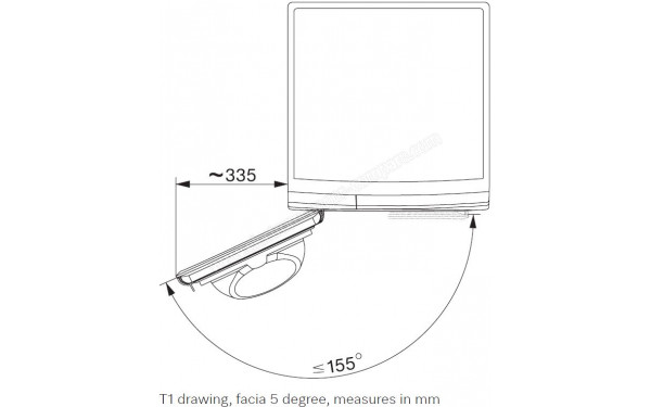 MIELE TSA 523 WP - Dimensions