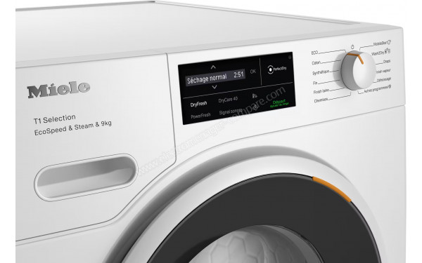 MIELE TSL 683 WP - Panneau de commandes