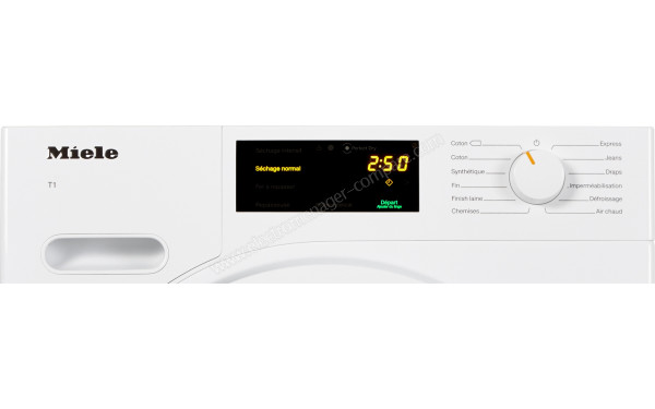 MIELE TWB 140 WP - Panneau de commandes