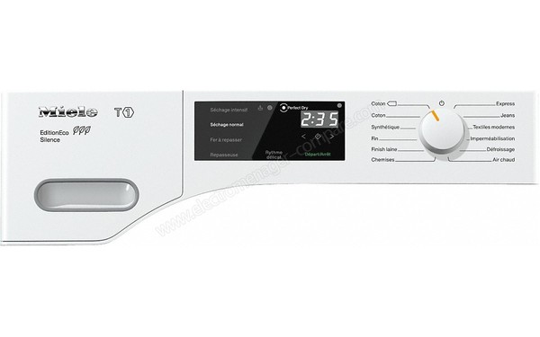 MIELE TWF 505 WP EditionEco Silence - Panneau de commandes