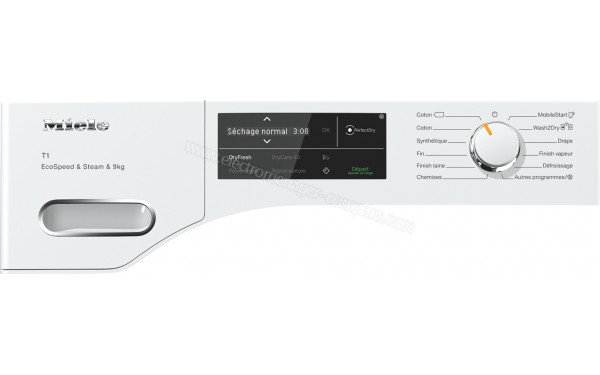 MIELE TWL 780 WP - Panneau de commandes