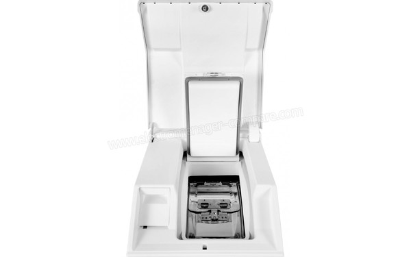 MIELE W 617 - Vue du couvercle (cr&eacute;dit : Darty)