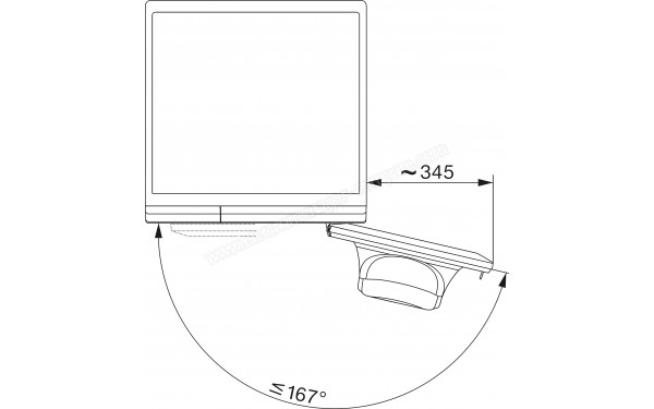 MIELE WCA 120 WCS - Dimensions