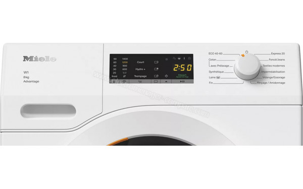 MIELE WCA 132 WCS - Panneau de commandes