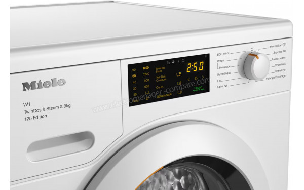 MIELE WCB 680 WCS - Panneau de commandes