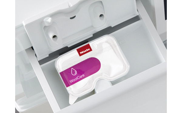 MIELE WCD 120 WCS - Zoom sur le tiroir lessiviel