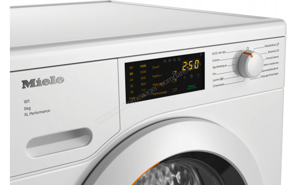 MIELE WCD164 WCS - Panneau de commandes