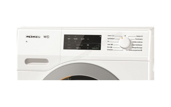 MIELE WCG 130 - Panneau de commandes