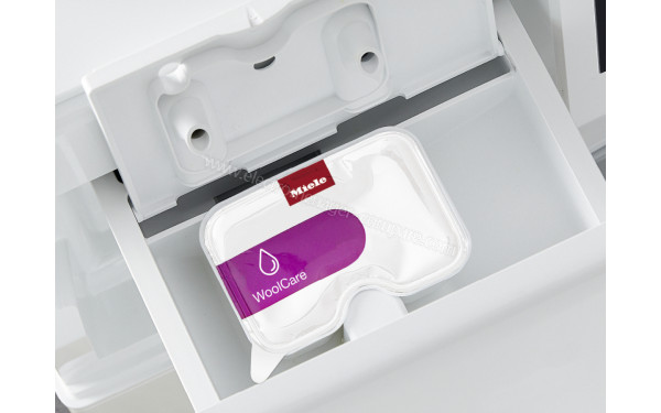 MIELE WCG 360 - Zoom sur le tiroir lessiviel