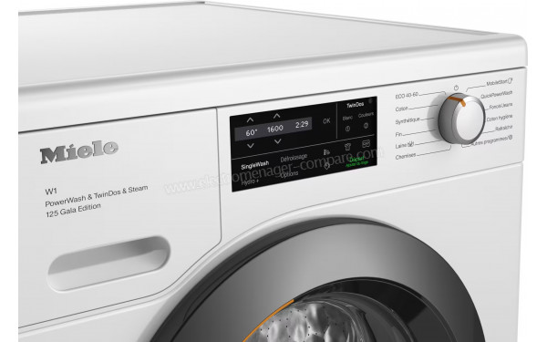 MIELE WCI 880 WCS - Vue des programmes