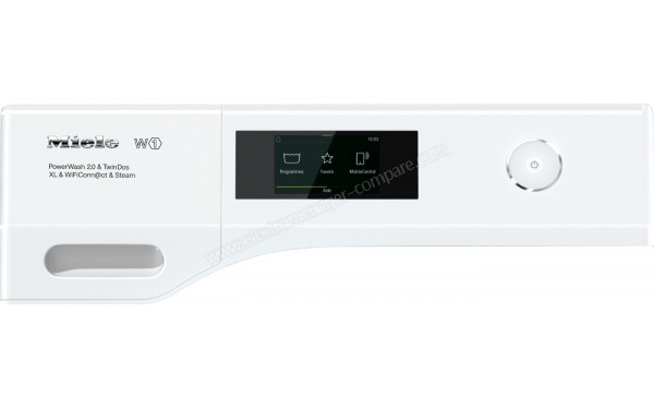 MIELE WCR 890 WPS - Panneau de commandes