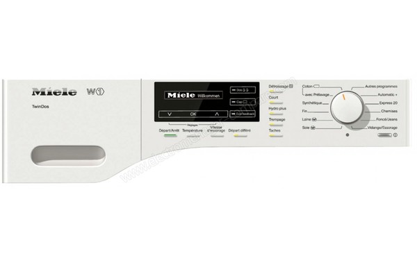 MIELE WKG 120 - Panneau de commandes