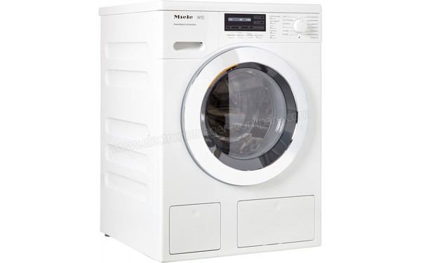 MIELE WKH 121 WPS - Vue 3/4 gauche (cr&eacute;dit : Boulanger)