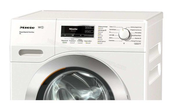 MIELE WKR 570 WPS - Panneau de commandes