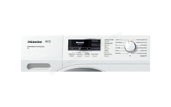 MIELE WKR 571 WPS - Panneau de commandes (cr&eacute;dit : Boulanger)
