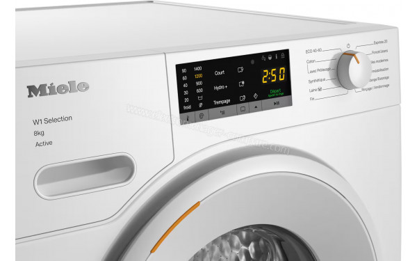 MIELE WSA 123 WCS - Vue des programmes