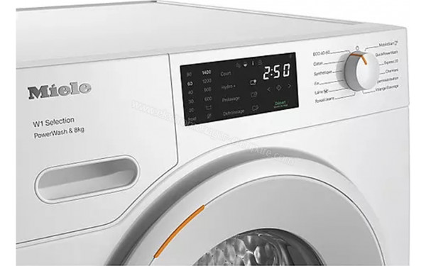 MIELE WSB 363 WCS - Panneau de commandes