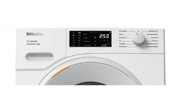 MIELE WSB 363 WCS - Panneau de commandes